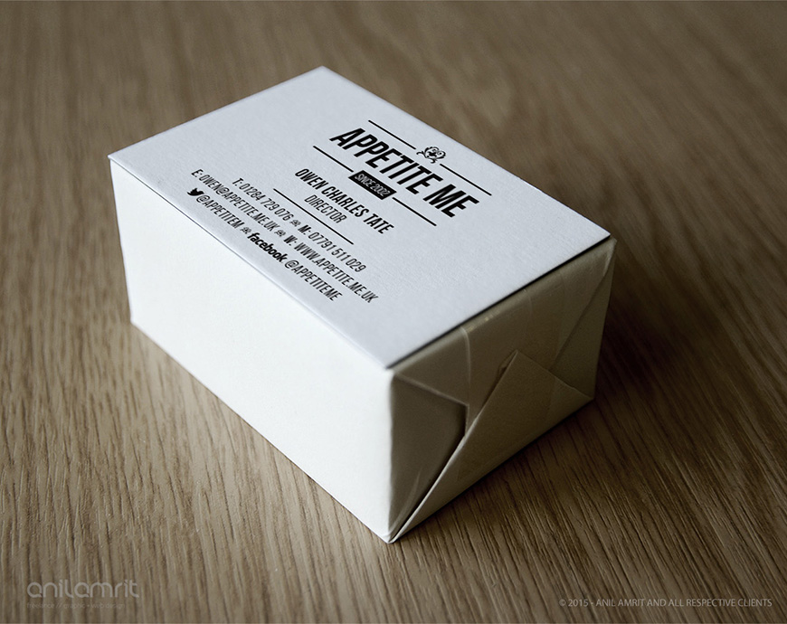 APPETITE ME BUSINESS CARDS