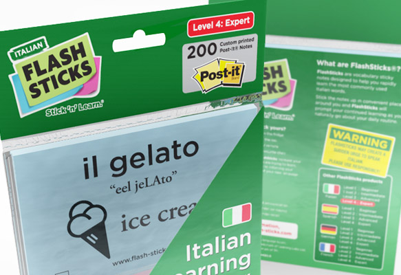 FLASHSTICKS - ITALIAN PACKAGING DESIGN