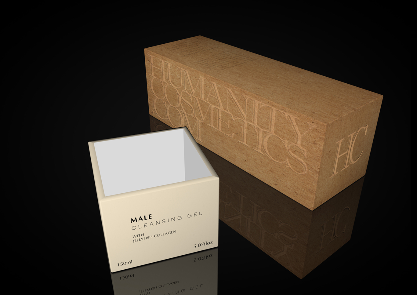 HC COSMETICS 3D PRODUCT VISUALISATION