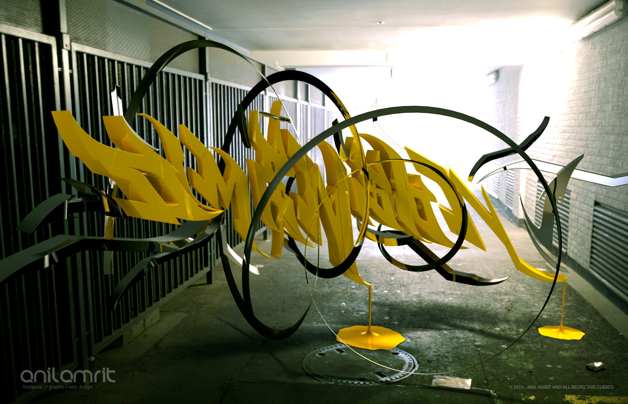 EXPERIMENTAL 3D GRAFFITI