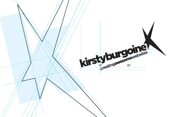 KIRSTY BURGOINE LOGO DESIGN