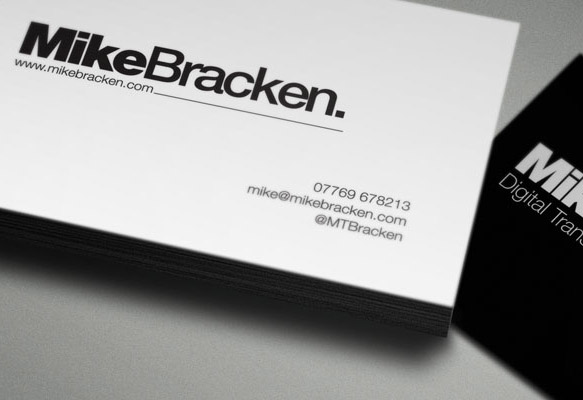 MIKE BRACKEN LOGO & CARDS