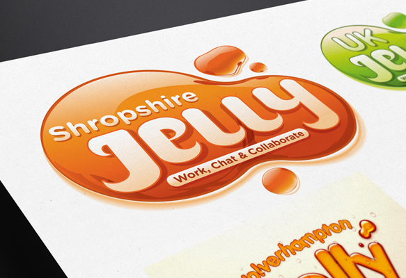 SHROPSHIRE JELLY & UK JELLY LOGOS