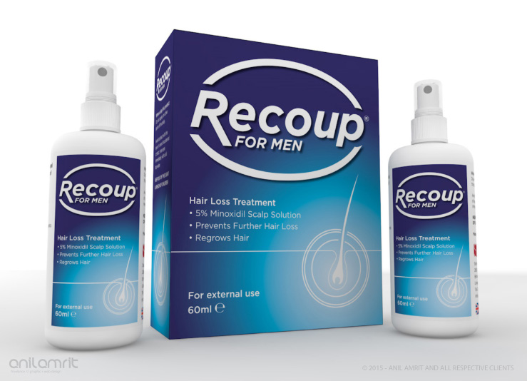 RECOUP - PHARMACEUTICALS BRANDING & PACKAGING DESIGN