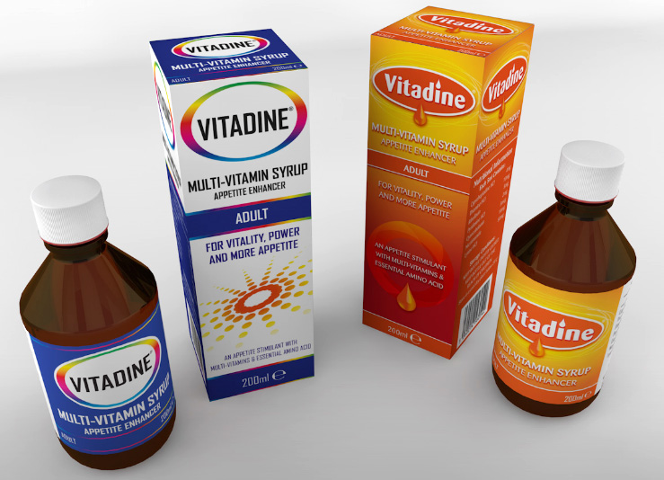 VITADINE - PHARMACEUTICALS BRANDING & PACKAGING DESIGN